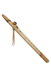 Curly Maple & Canary Wood Collectors Native American Style Flute (Key E- 432hz)